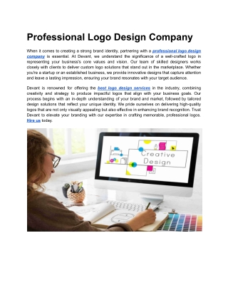 Professional Logo Design Company
