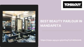 Best Beauty Parlours in Mandapeta for Stylish Makeovers