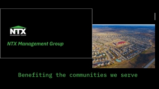 HOA Management Services in Texas