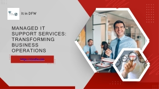 Managed IT Support Services Transforming Business Operations