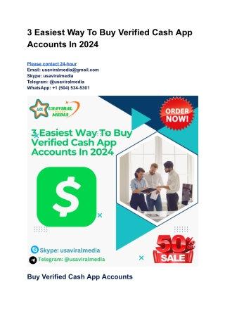 10.09 top 23 site to Buy Verified Cash App Accounts in 2024