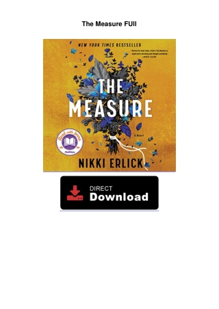 The-MeasureThe Measure Ebook