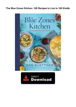 The-Blue-Zones-Kitchen-100-Recipes-to-Live-to-100The Blue Zones Kitchen: 100 Rec