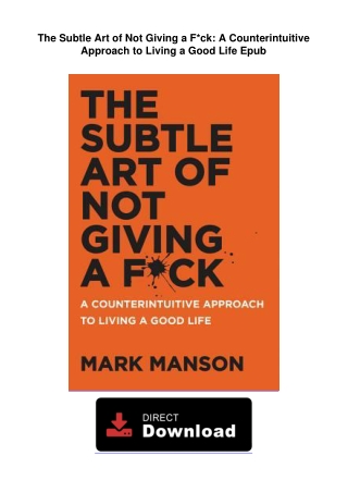 The-Subtle-Art-of-Not-Giving-a-Fck-A-Counterintuitive-Approach-to-Living-a-Good-Life