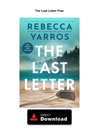The-Last-LetterThe Last Letter Free