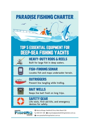 Deep sea fishing luxury