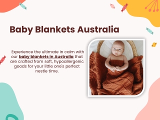 Baby Blankets Australia