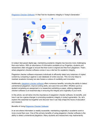 Plagiarism detection software |Drillbit