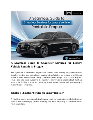 A Seamless Guide to Chauffeur Services for Luxury Vehicle Rentals in Prague (2)