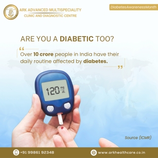 Are You a Diabetic Too -ARK Healthcare- Best Hospitals in Marathahalli