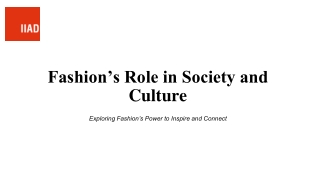 Fashion design courses