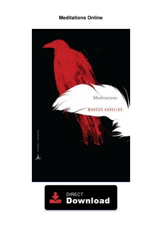 MeditationsMeditations Online
