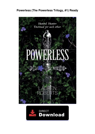 Powerless-The-Powerless-Trilogy-1Powerless (The Powerless Trilogy, #1) Epub
