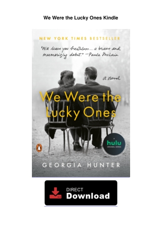 We-Were-the-Lucky-OnesWe Were the Lucky Ones Online