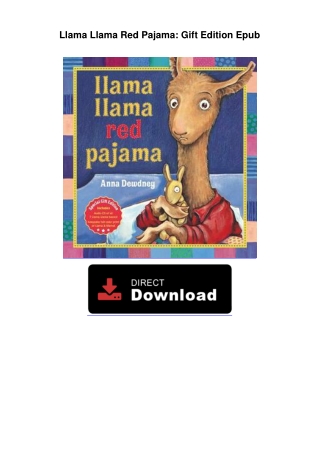 Llama Llama Red Pajama: Gift Edition Epub