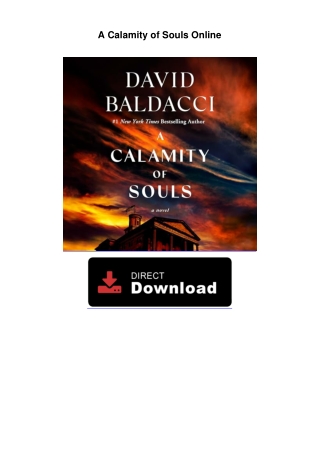 A Calamity of Souls FUll