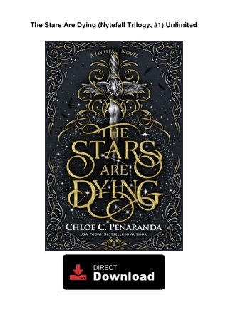 The-Stars-Are-Dying-Nytefall-Trilogy-1The Stars Are Dying (Nytefall Trilogy, #1)