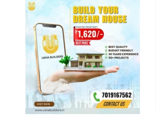 Exclusive Offer on All Construction Services by Usha Builders!