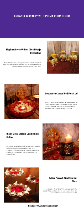 Enhance Serenity with Pooja Room Decor