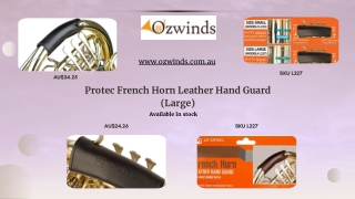 Protec French Horn Leather Hand Guard