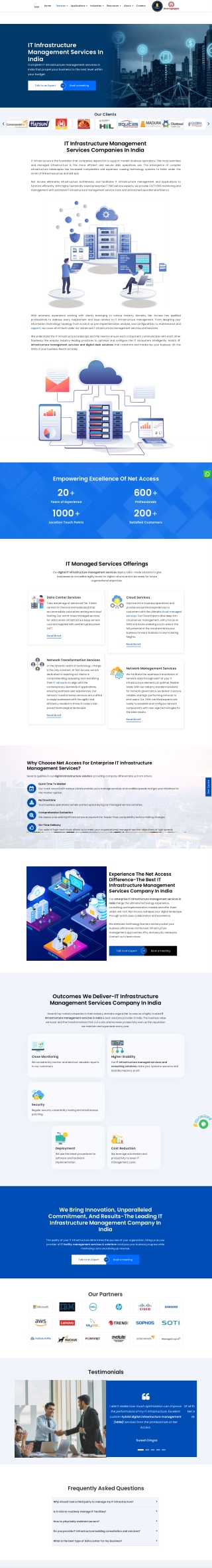 Best IT Infrastructure Management Services