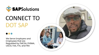 DOT SAP Solutions-Substance Abuse Professional Sap