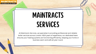 Maintracts Services – Expert Boilers Services in London