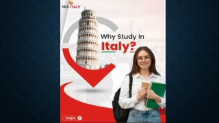 Why Study In Italy?