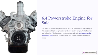 64-Powerstroke-Engine-for-Sale