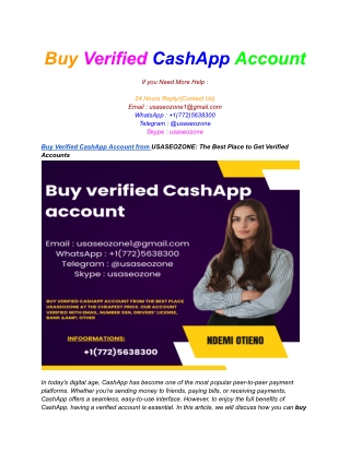 Buy Verified CashApp Account (2)
