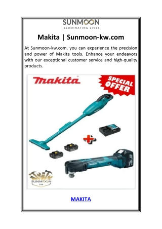 Makita Sunmoon-kw.com