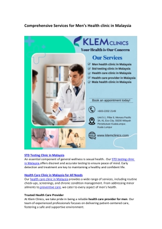 klem clinics