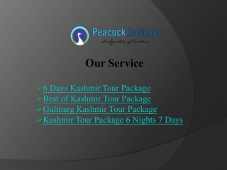 Explore Kashmir: 6 Nights & 7 Days Tour Package for an Unforgettable Experience