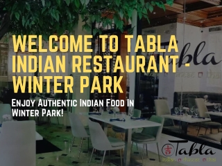 Tabla Indian Restaurant - Winter Park