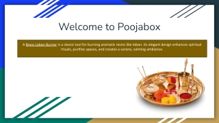 Timeless Brass Loban Burner for Purification