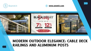 Modern Outdoor Elegance Cable Deck Railings and Aluminum Posts