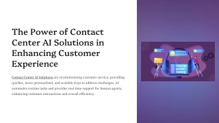 The-Power-of-Contact-Center-AI-Solutions-in-Enhancing-Customer-Experience
