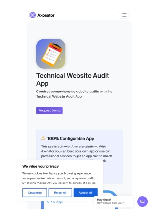 technical website audit app  6464