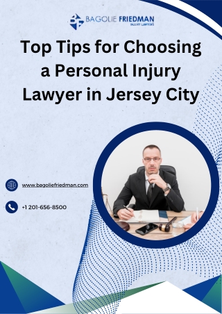 Top Tips for Choosing a Personal Injury Lawyer in Jersey City