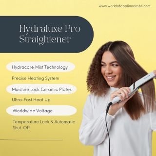Hydraluxe Pro Straightener – Professional Styling
