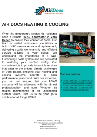 Air Docs Heating & Cooling