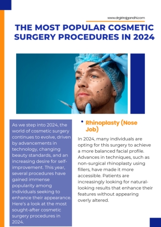 Dr. Giriraj Gandhi - Expert Plastic Surgeon in PCMC. Specialized in Plastic & Reconstructive Surgery.