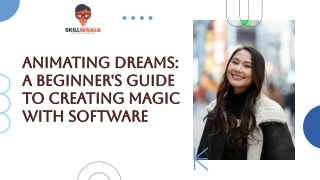 Animating Dreams: A Beginner's Guide to Creating image with Animation Software