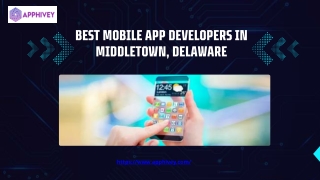 Best Mobile App Developers in Middletown, Delaware