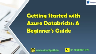 Azure Databricks Training | Azure Databricks Online Training