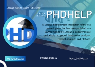 Scopus Indexed Paper Publication