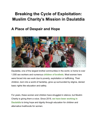 Breaking the Cycle of Exploitation_ Muslim Charity’s Mission in Daulatdia
