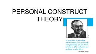 Personal Construct Theory (3)