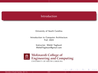 CSCE-212-Intro-To-Computer-Architecture-Lecture1-Introduction