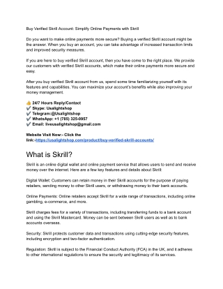 Skrill: Online Wallet for Money Transfers & Online Payments